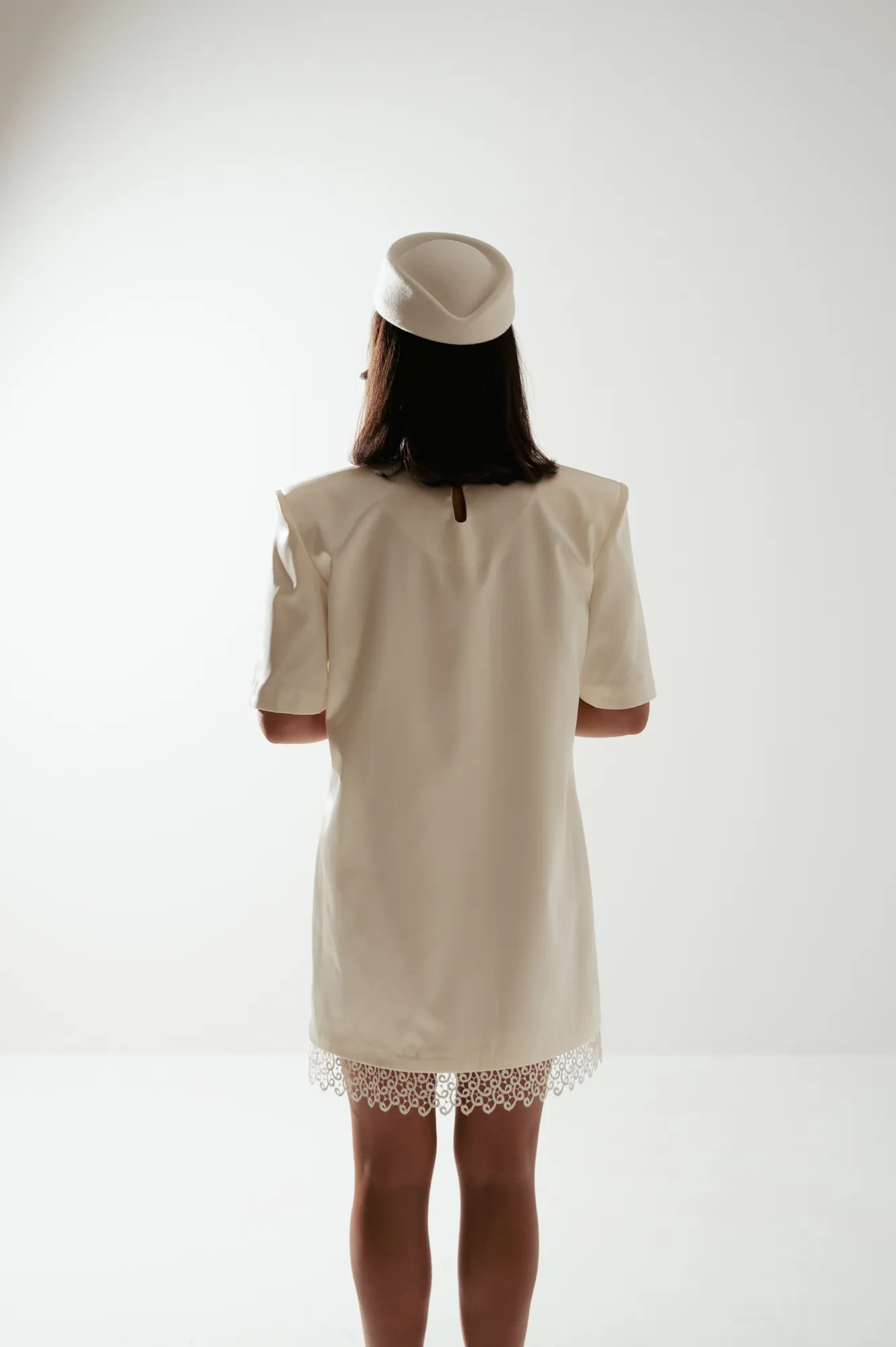ARCHITECTURAL T-SHIRT DRESS — detail