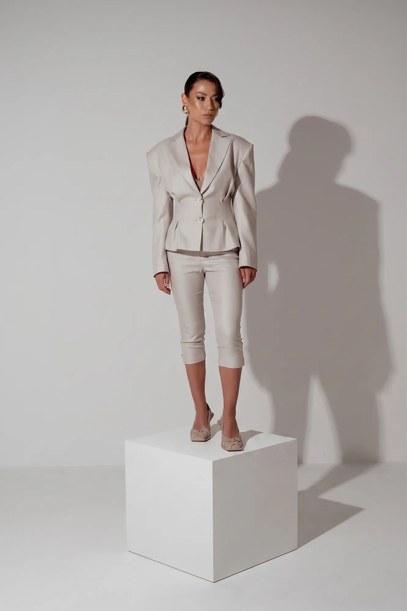 ARMATURE BLAZER - UNITED BEIGE — detail