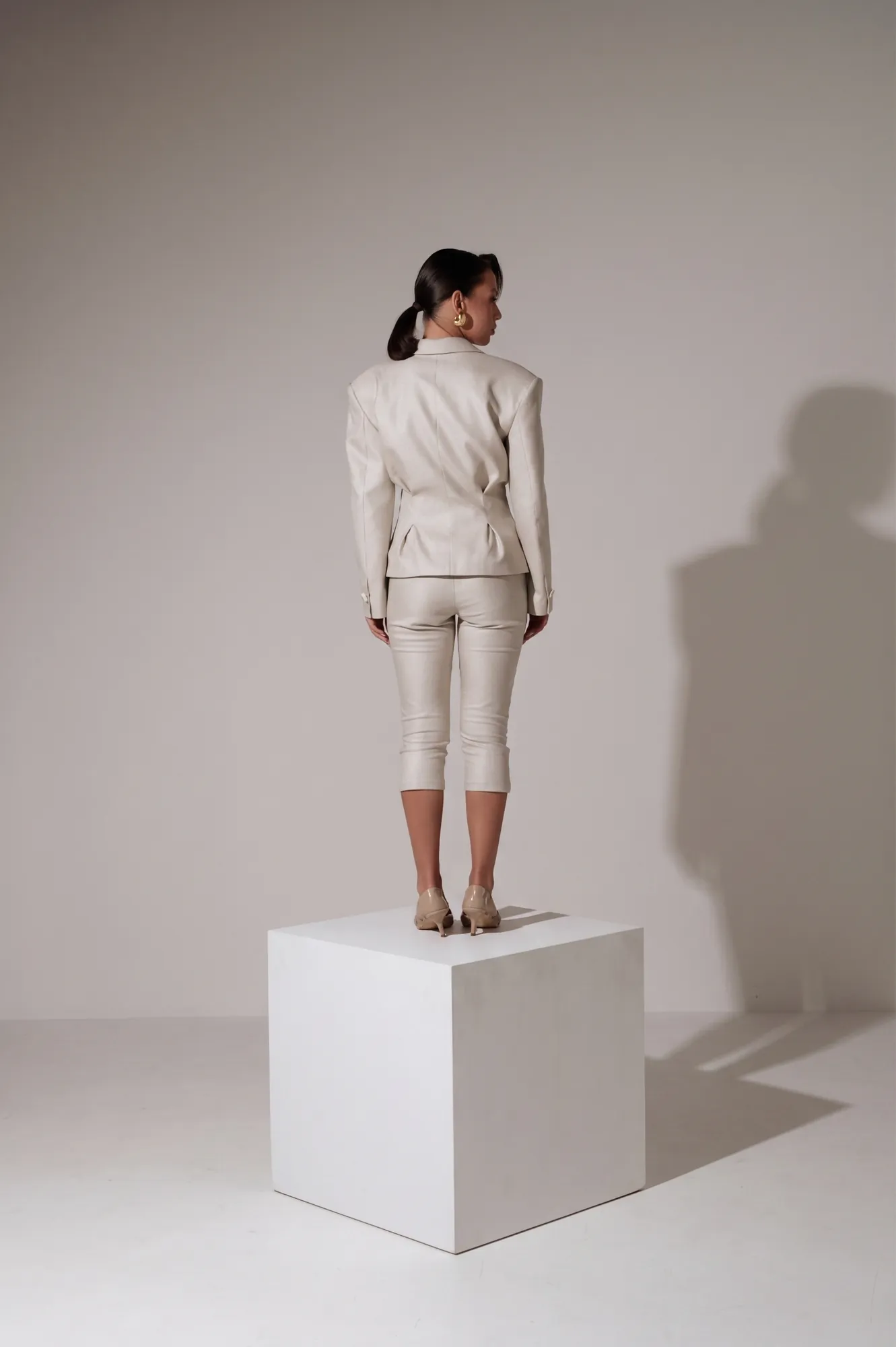 ARMATURE BLAZER - UNITED BEIGE — detail